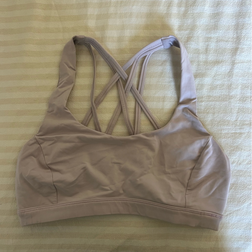 Light purple Lululemon Energy Sports Bra